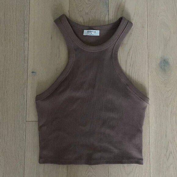 Babaton Ribbed Cropped Tank - Picture 1 of 6